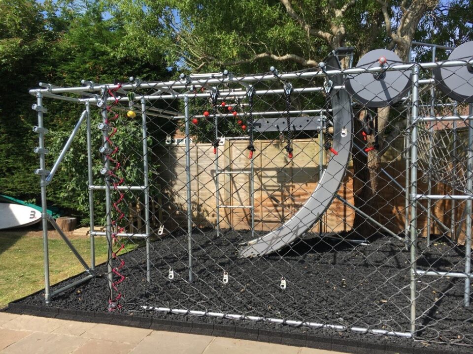 Ninja Warrior style training area